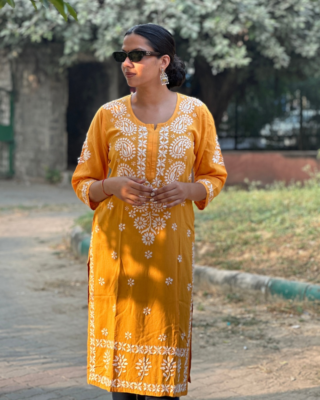 Noor Chikankari Kurta