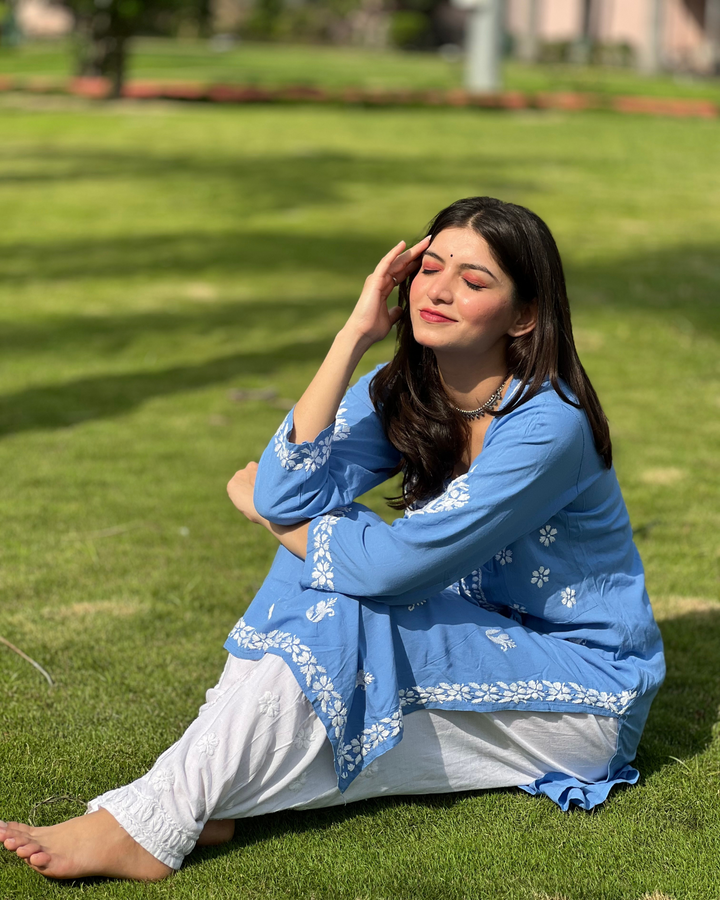 Rubina Chikankari Kurta