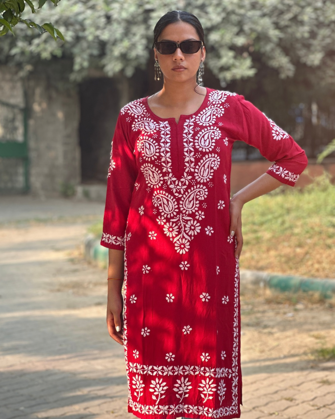 Noor Chikankari Kurta