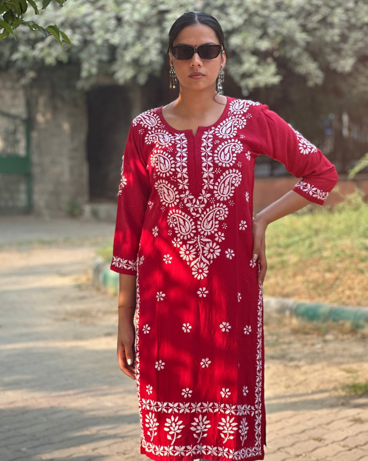 Noor Chikankari Kurta