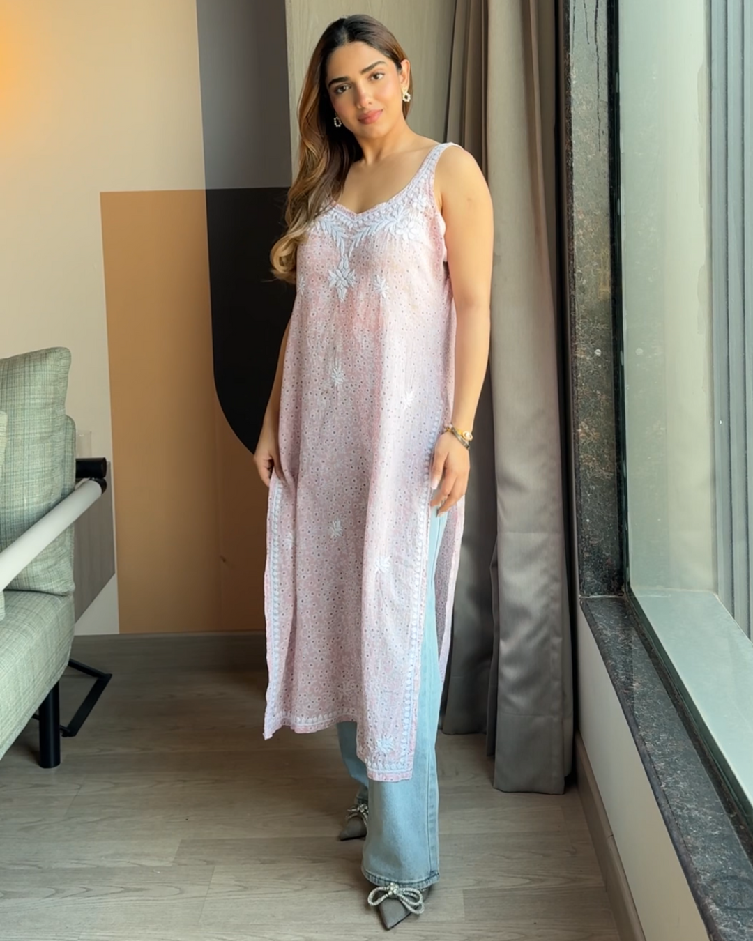 Bella Backless Kurta