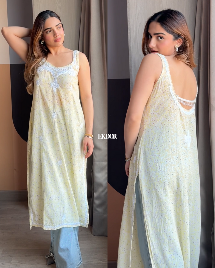 Bella Backless Kurta