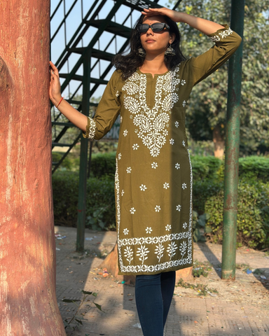 Noor Chikankari Kurta