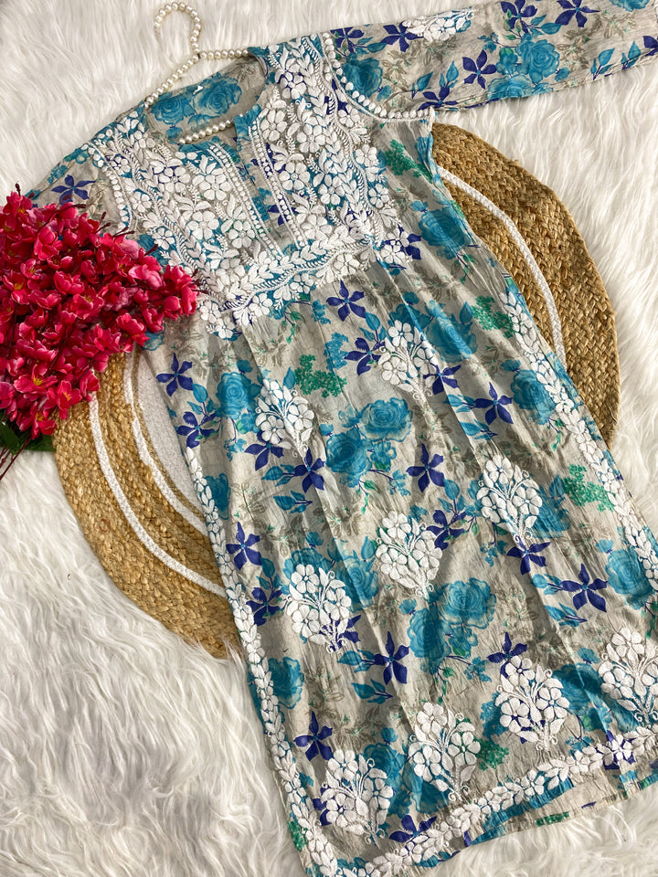 Saba Mulmul Kurta