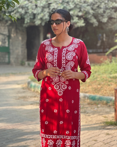 Noor Chikankari Kurta