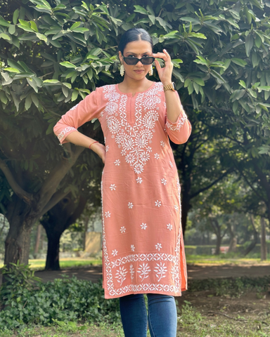 Noor Chikankari Kurta