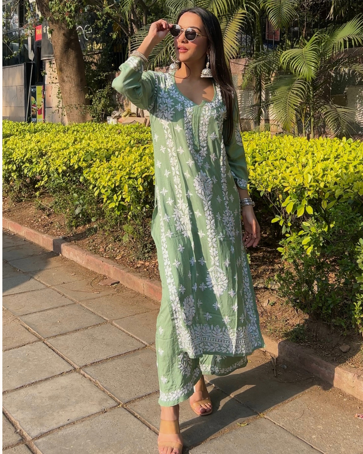 Saifeena Co-ord Kurta Set