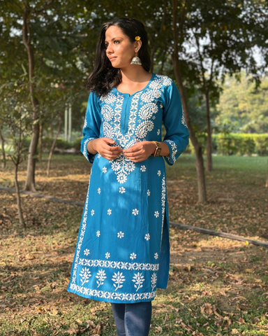 Noor Chikankari Kurta