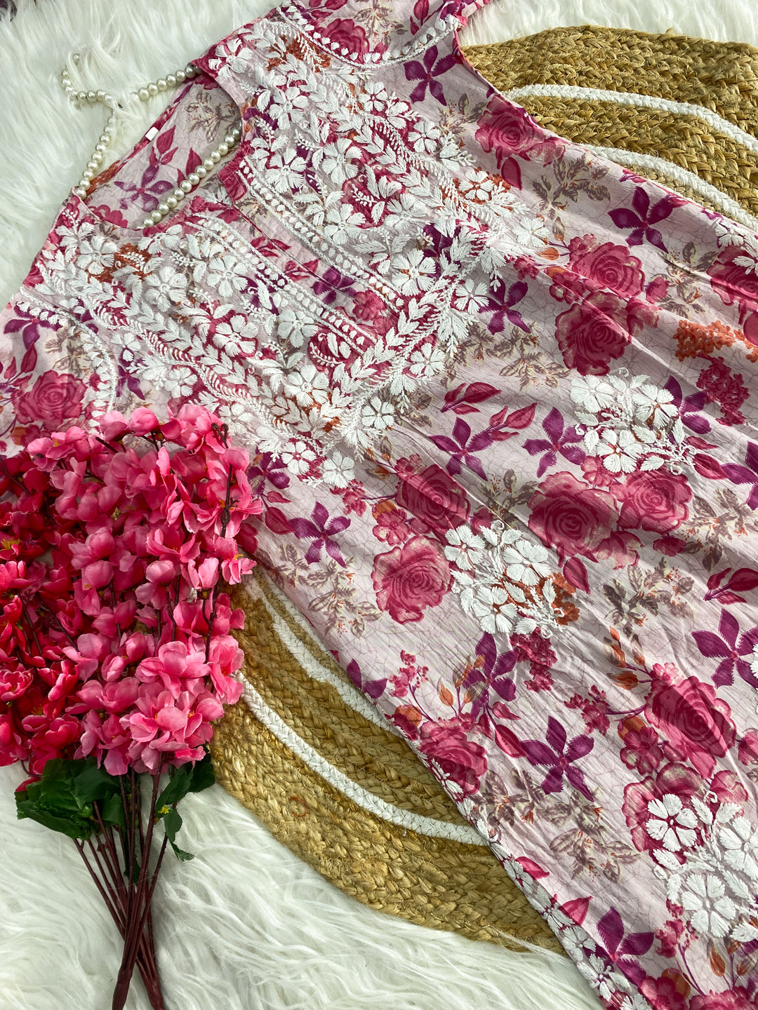 Saba Mulmul Kurta