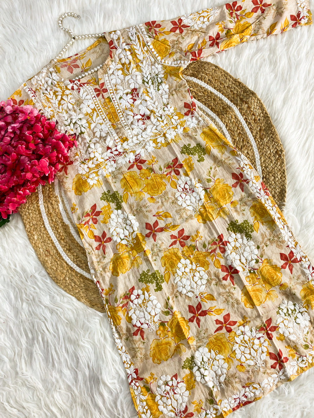 Saba Mulmul Kurta