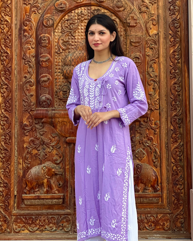 Rubina Chikankari Kurta