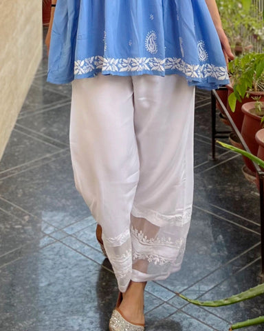 Leela Chikankari Palazzo